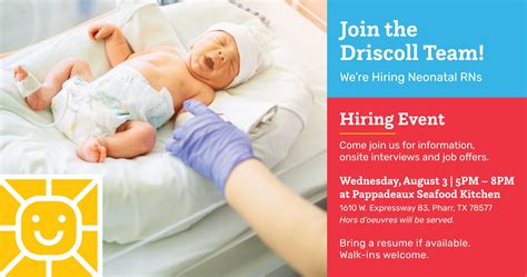 Driscoll Children's Hospital on Twitter: "📢 Now Hiring Neonatal RNs for Driscoll Children’s ...