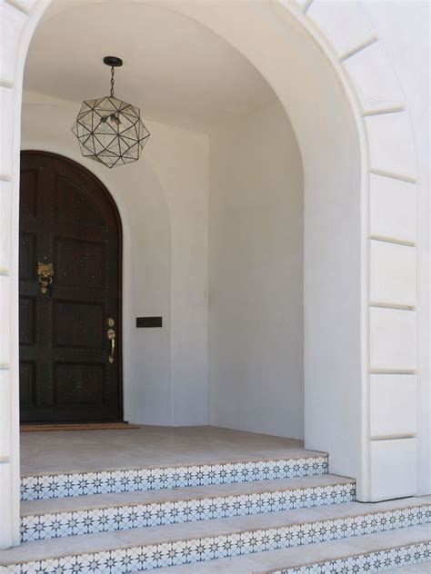 concrete cement | moroccan 3 fez | black white | Spanish style tile ...