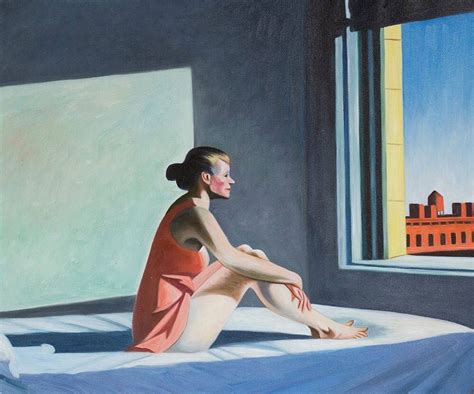 Edward Hopper -Morning Sun, 1952