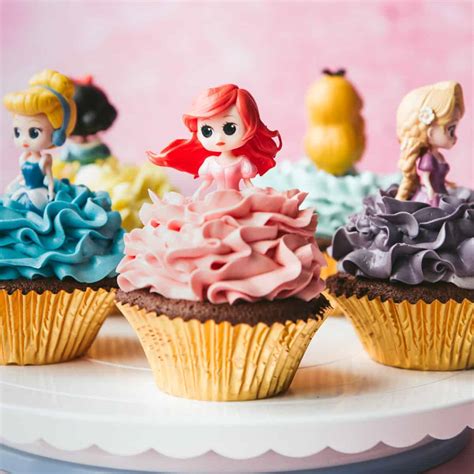 How To Make Disney Princess Cupcakes | Amy Treasure