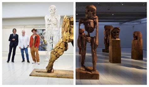 Brad Pitt finds solace in art with a sculpture exhibition after split ...