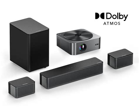 ULTIMEA Dolby Atmos Home Theater System | 5.1 Surround Sound with 4K ...