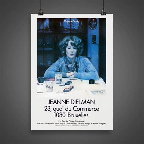 Jeanne Dielman 23 Quai Du Commerce 1080 Bruxelles 1975 Vintage French Movie Poster - Etsy