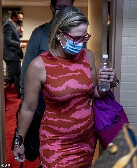 Call the fashion police! As Arizona Senator Kyrsten Sinema is brutally ...