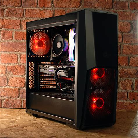 Kustom PCs - Kustom MB500 RGB Ryzen 5 GTX 1060 SSD Refurbished Gaming PC