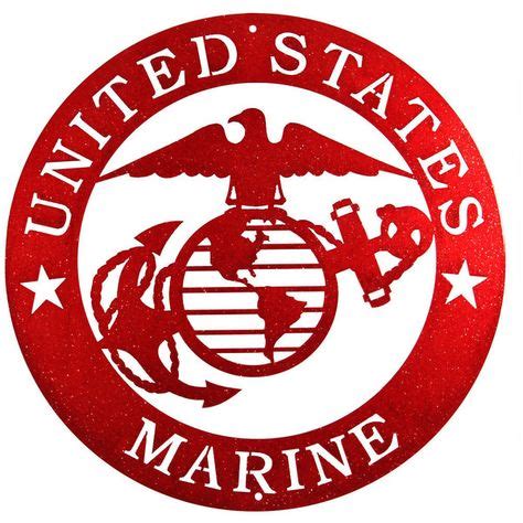 Armed Services Us Marine Corp Marines Usmc Red Scenic Art Wall Design... ($25) liked on Polyvore ...