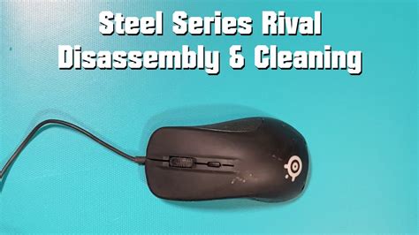 SteelSeries Rival Disassembly & cleaning - YouTube