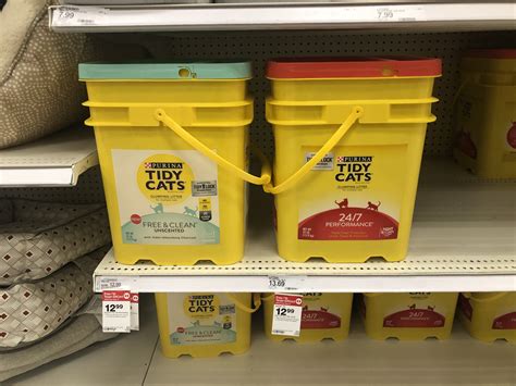 $7 Worth of Tidy Cats Coupons = 35 Pounds Cat Litter Only $6.66 Each After Target Gift Card