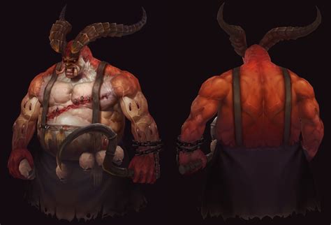 ArtStation - THE BUTCHER_DIABLO 3 -3D lowpoly handpainted-, Joker Y ...