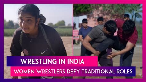 Wrestling In India: Women Wrestlers Defy Traditional Roles | 📹 Watch ...