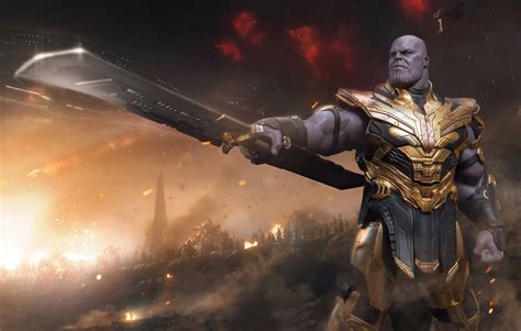 Download Thanos Movie Avengers EndGame 4k Ultra HD Wallpaper