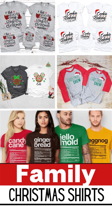 Matching Family Christmas Shirts For Everyone You Love