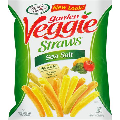 Sensible Portions® Garden Veggie Straws® Sea Salt Vegetable & Potato Snack 14 oz. Bag | Shop ...