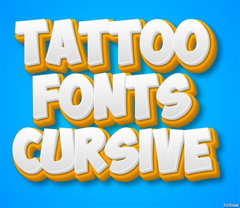 Cursive Writing Tattoo Fonts - Infoupdate.org