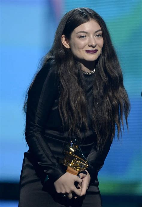 LORDE at 2014 Grammy Awards in Los Angeles – HawtCelebs