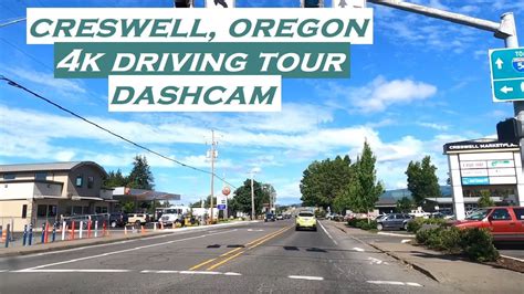 Creswell, Oregon | 4k Driving Tour | Dashcam - YouTube