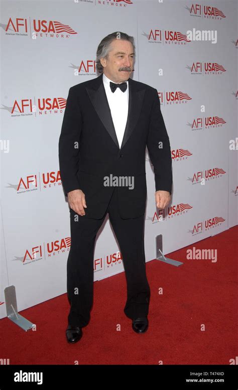 LOS ANGELES, CA. June 12, 2003: Actor ROBERT DE NIRO at the AFI Life Achievement Award Gala, in ...