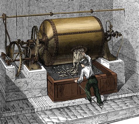 Papermaking, Rag Paper Machine, 19th Photograph by Science Source