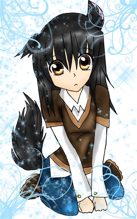 Request Wolf Girl by Haoiki on DeviantArt