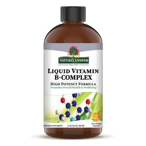 Vitamin B Complex Liquid 16oz | Order Liquid Vitamin B Complex High Potency Formula - Nature's ...