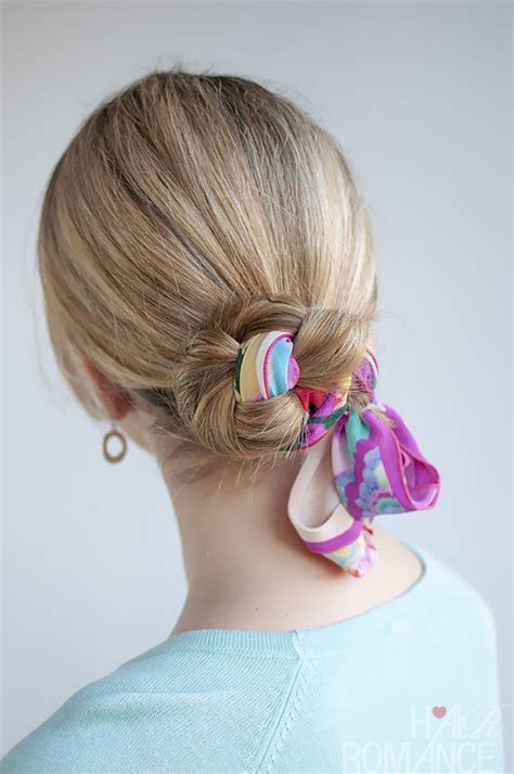 Scarf Bun Is The Ultimate Trend This Summer