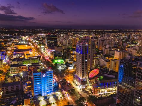 Downtown, Santo Domingo, Dominican Republic - Drone Photography