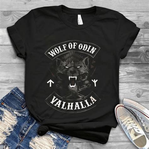 Wolf Of Odin Valhalla Handmade Shirt - UszTee Best T-Shirts