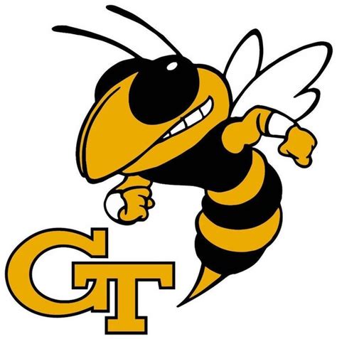 GT GEORGIA Tech Yellow Jackets Large Buzz Cornhole Decals