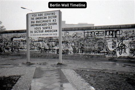 Berlin Wall Timeline - Have Fun With History