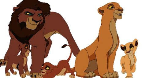 Kovu and Kiaras cubs - The Lion King Fan Art (38925274) - Fanpop