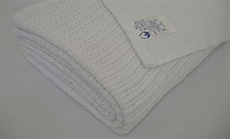 100% Cotton Cellular Blanket