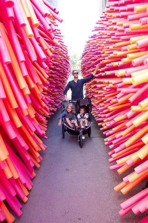 A Weekend In Quebec City « Jen Loves Kev | Colorful art installations, Exhibition design ...