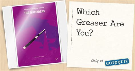 Which Greaser Are You?