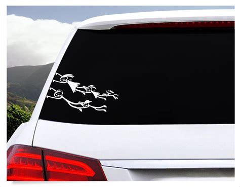 Funny Stick Figure Car Decal, Dad, Mom, Son, Daughter and Dog, Stick ...