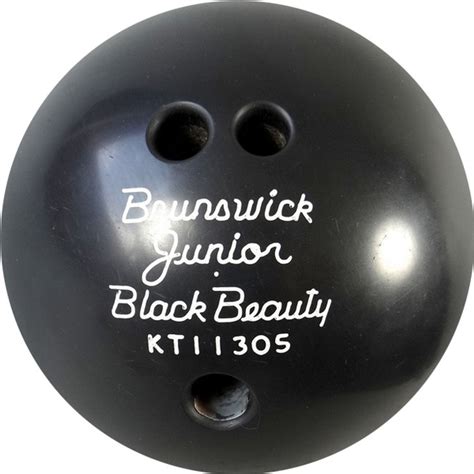 Brunswick Junior Black Beauty Bowling Ball - 123Bowl