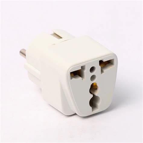 Universal Us Uk To Eu Plug Europe European Travel Wall Ac Power Charger Outlet Adapter 250v 10a ...