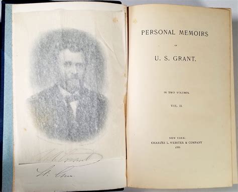 The Personal Memoirs of Ulysses S. Grant (Volumes I & II) by Ulysses S. Grant: Very Good ...