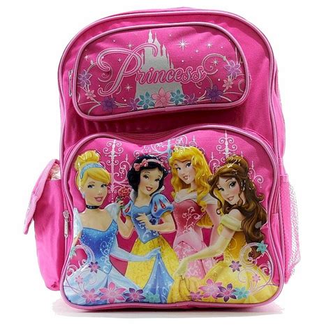 Disney Princess Girl's Pink Backpack School Bag BP-5210