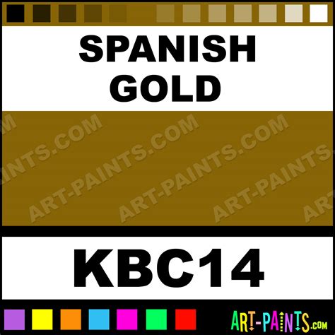 Spanish Gold Kandy Basecoats Airbrush Spray Paints - KBC14 - Spanish Gold Paint, Spanish Gold ...