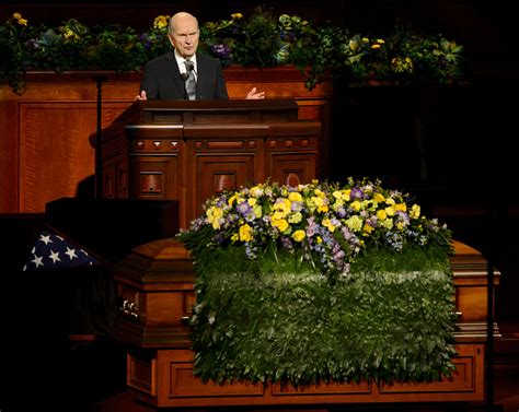 Funeral speakers praise Thomas S. Monson, a Mormon prophet who focused ...