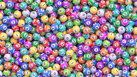 Multicolored Lottery Balls Vector Background Stock Illustration ...