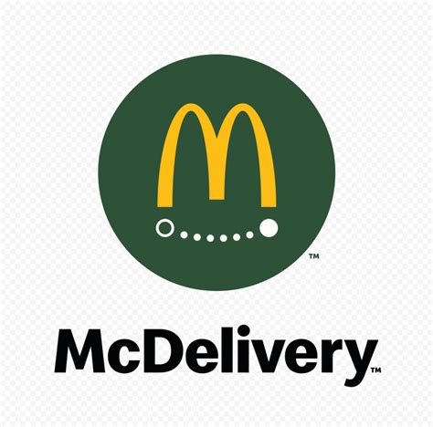 HD McDonald's McDelivery Green Logo Sign PNG Image | Citypng