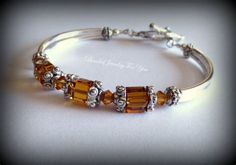 Yellow Topaz Birthstone Bracelet: Bridesmaid Gift Bridal - Etsy