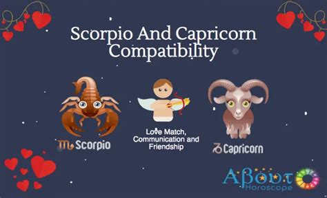 Scorpio ♏ And Capricorn ♑ Compatibility, Love And Friendship