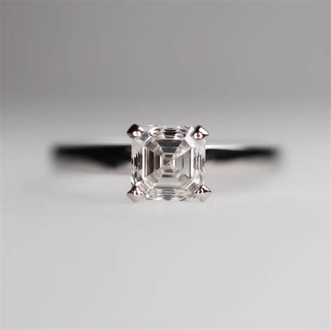 Asscher Cut Diamond Ring – Diamond Gallery