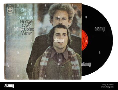 Simon and Garfunkel Bridge Over Troubled Water album Stock Photo - Alamy