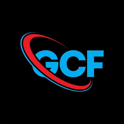 logotipo de gcf. carta mcf. diseño del logotipo de la letra gcf ...