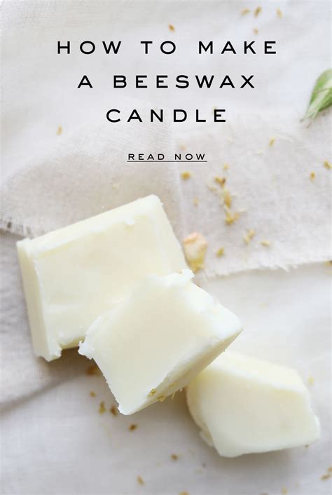 HOW TO MAKE A BEESWAX CANDLE | Beeswax candles, Candles crafts ...