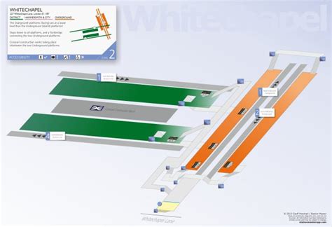 Whitechapel Tube Map