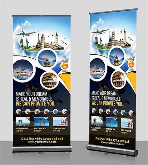 Vinyl Banner Design Templates | Retractable banner design, Pop up ...